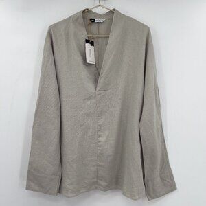 Kidoriman Mens Linen Blend Japanese Shinu Sleeve Size 5XL NWT